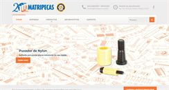 Desktop Screenshot of matripecas.com.br