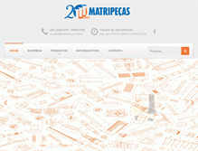 Tablet Screenshot of matripecas.com.br